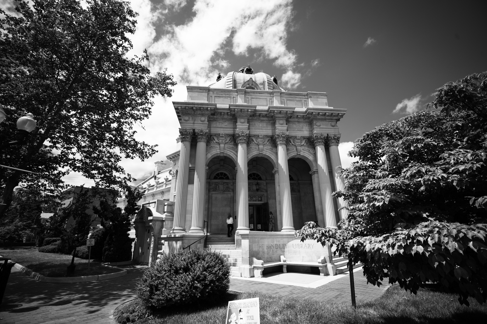 Majestic Library Facade