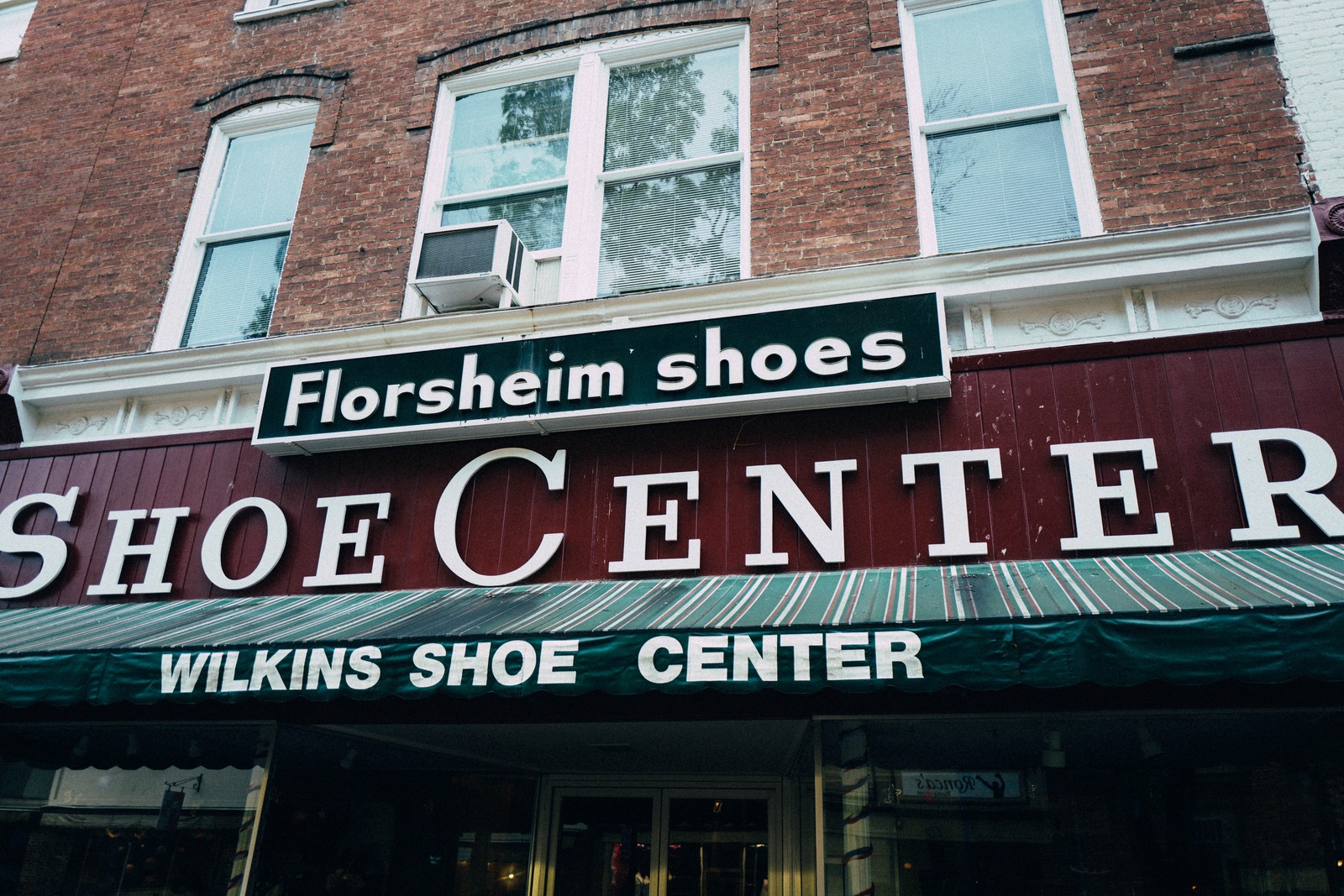 Vintage Shoe Center Signage