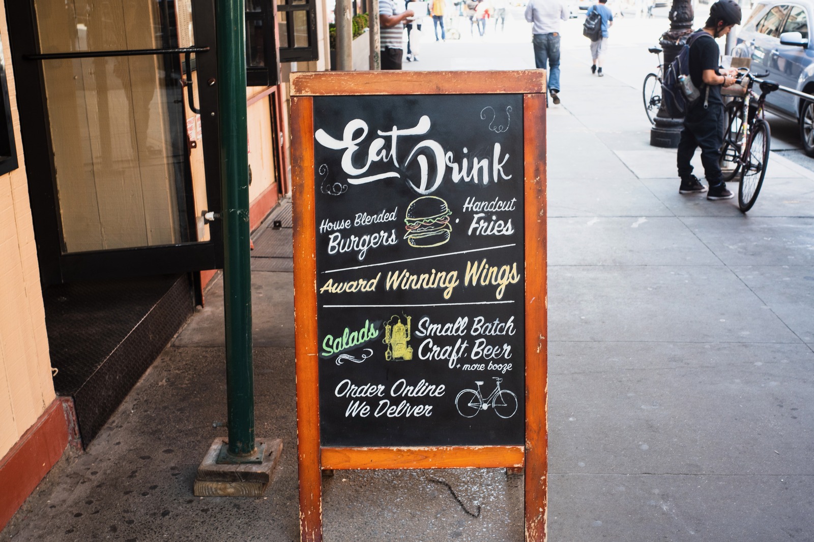 Street Menu Invitation