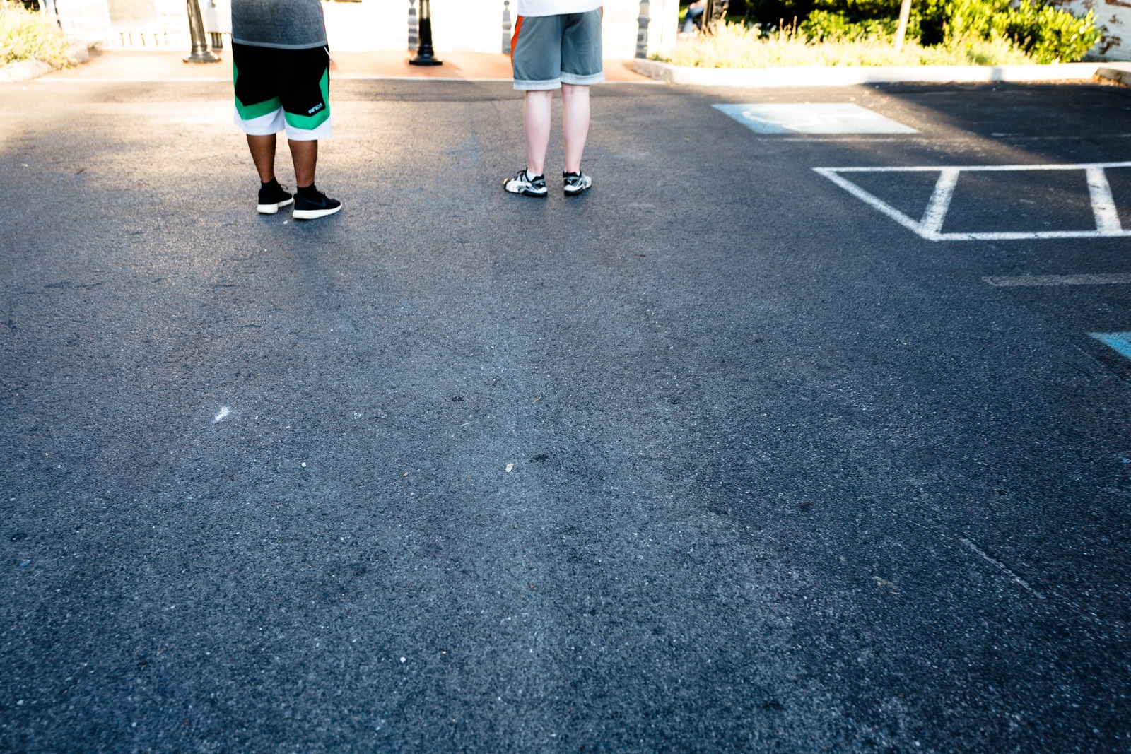 Quiet Moments in a Parking Lot