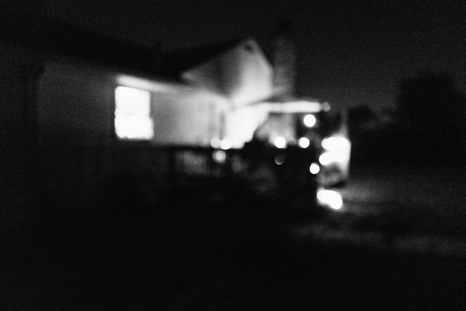 Blurred Night Intimacy