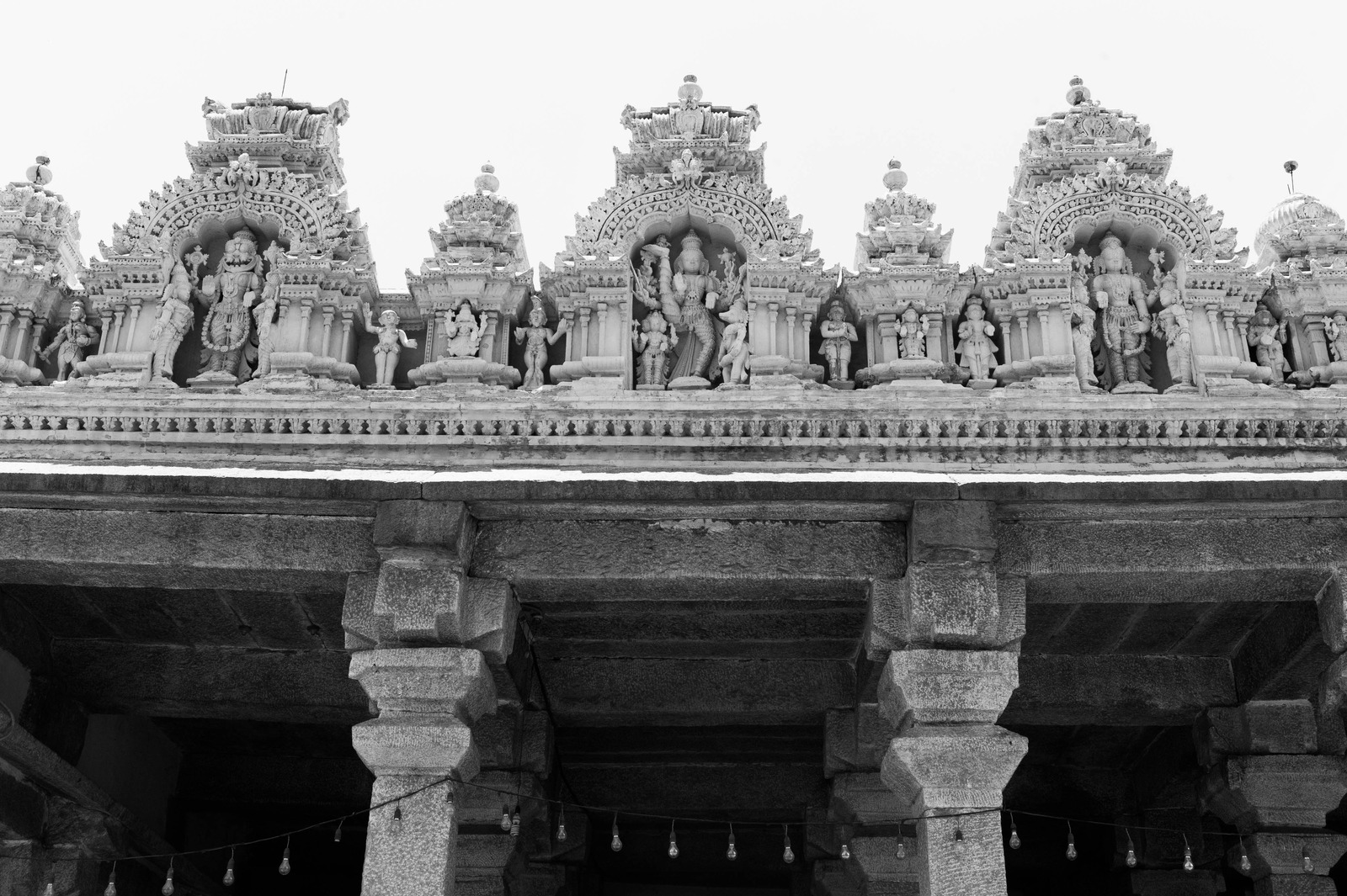 Architectural Majesty in Monochrome