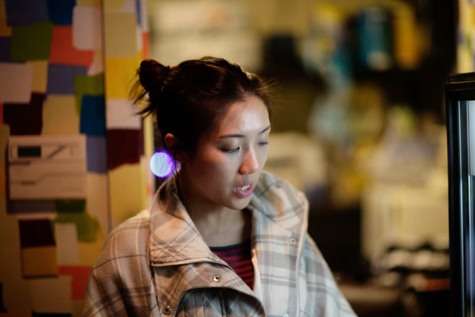 Introspection in Colorful Surroundings