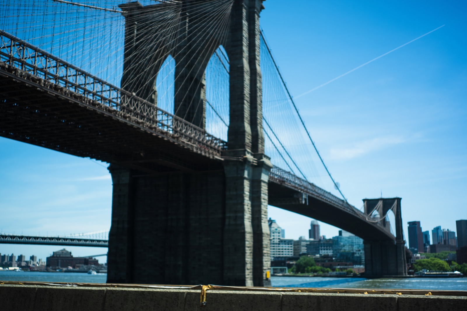 Beneath the Brooklyn Bridge