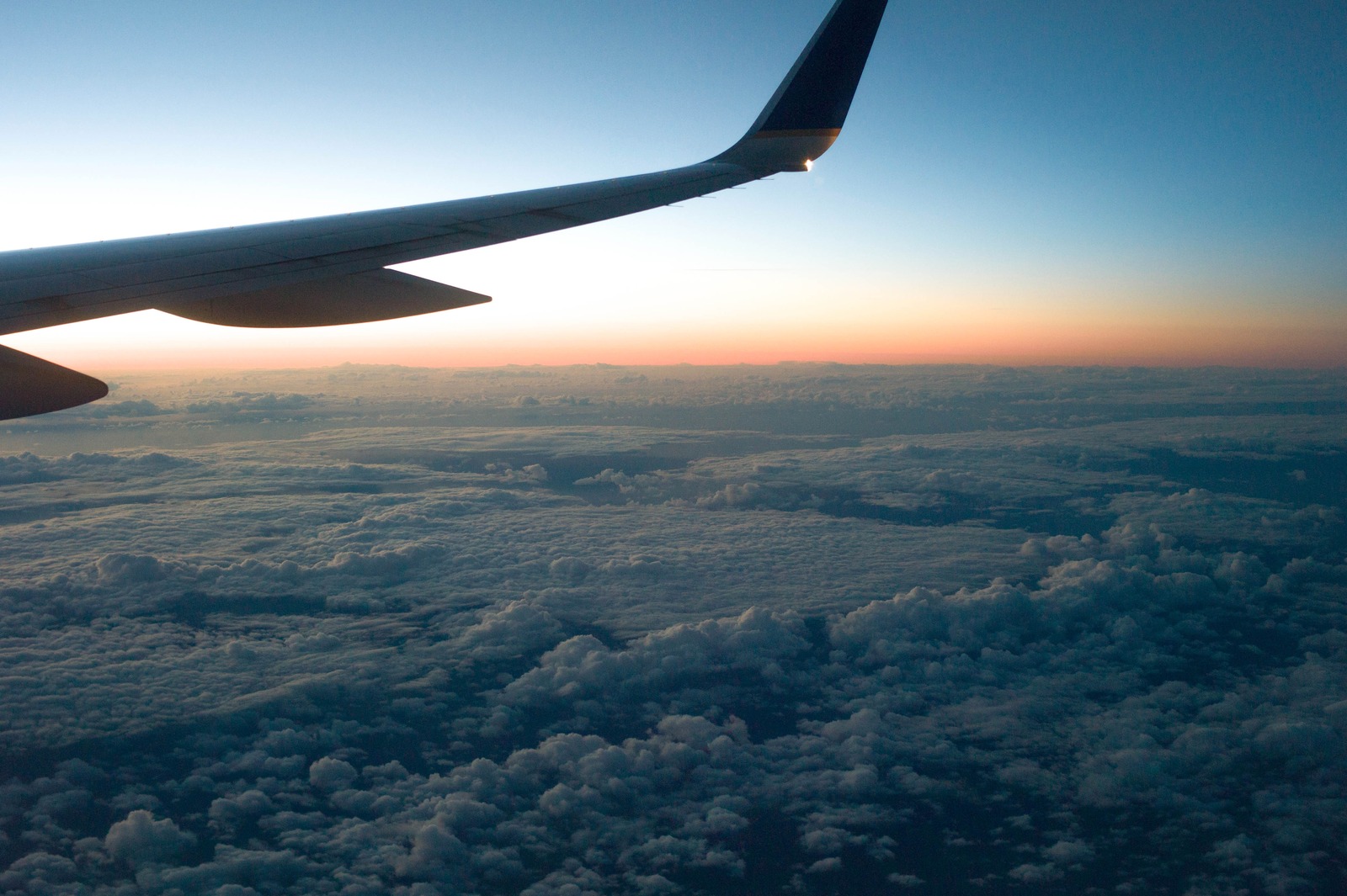 Above the Clouds at Dusk