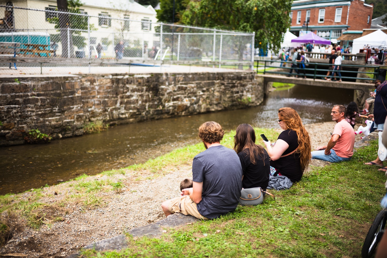Quiet Moments by the Stream
