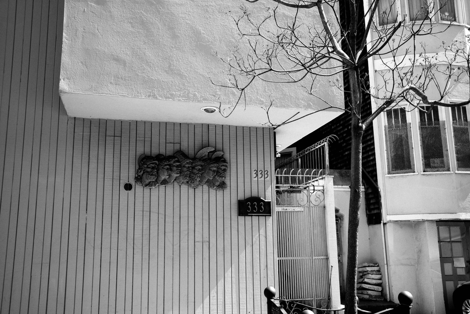 Urban Faces in Monochrome