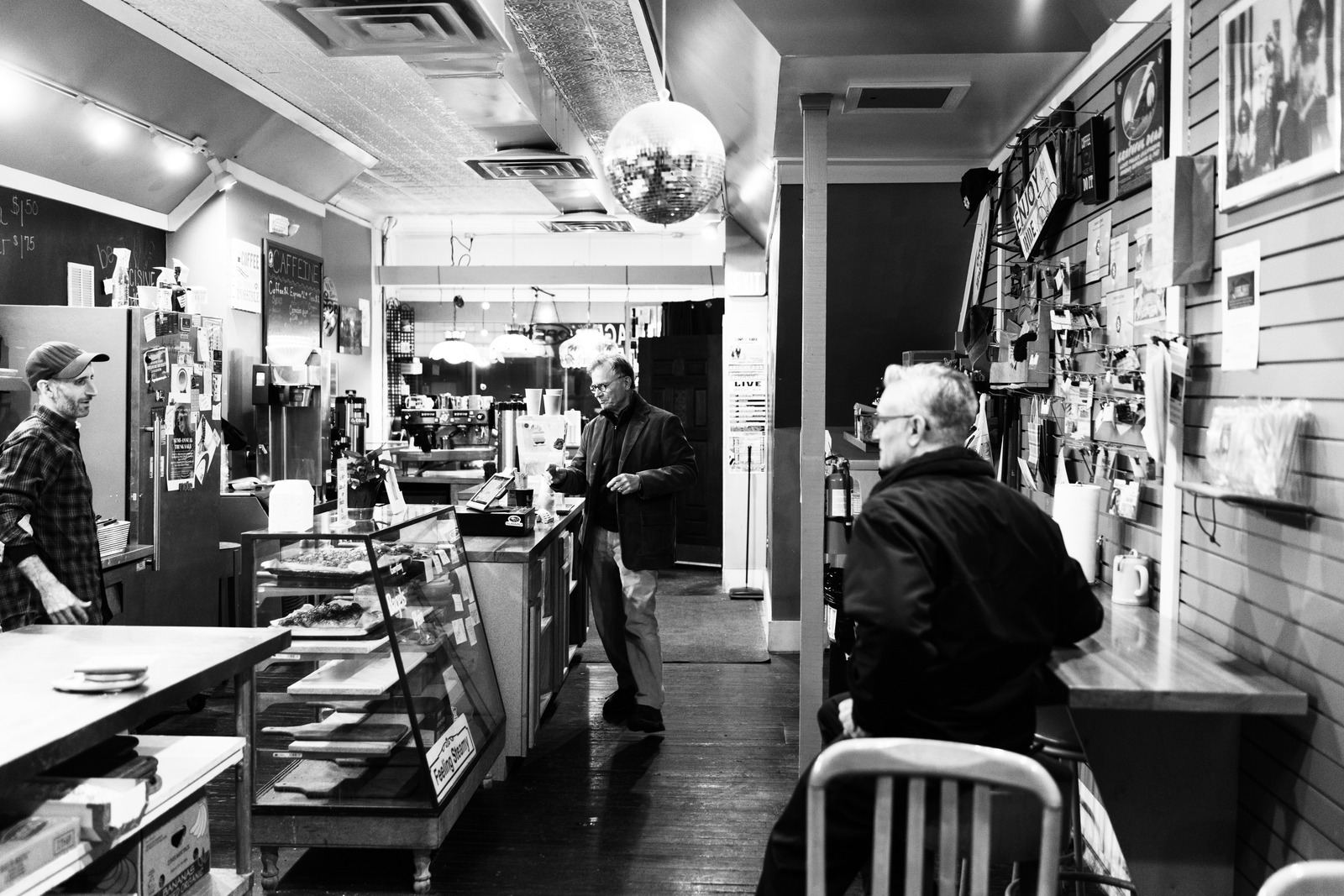 Quiet Moments in a Café