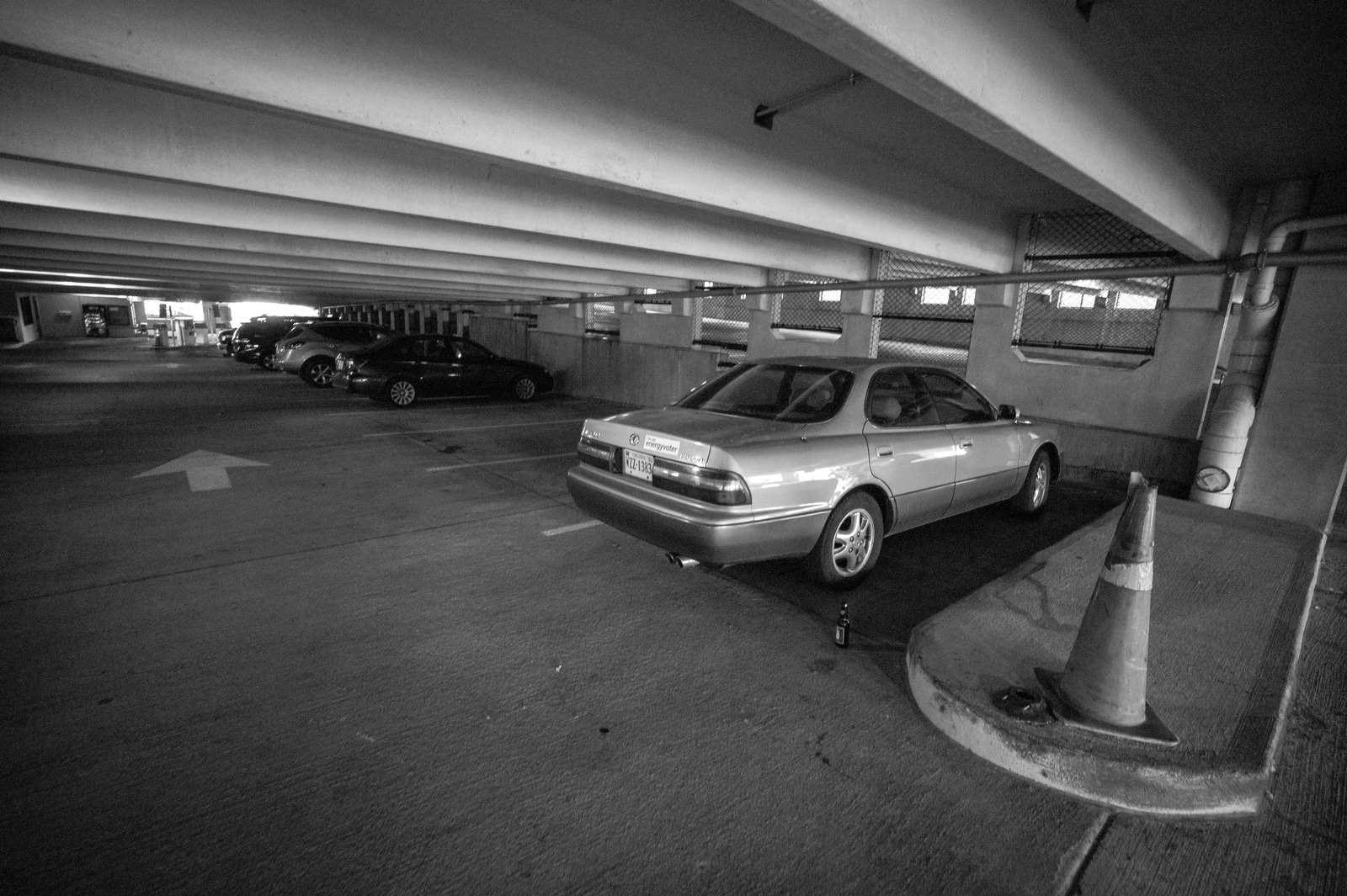 Solitary Moment in Monochrome