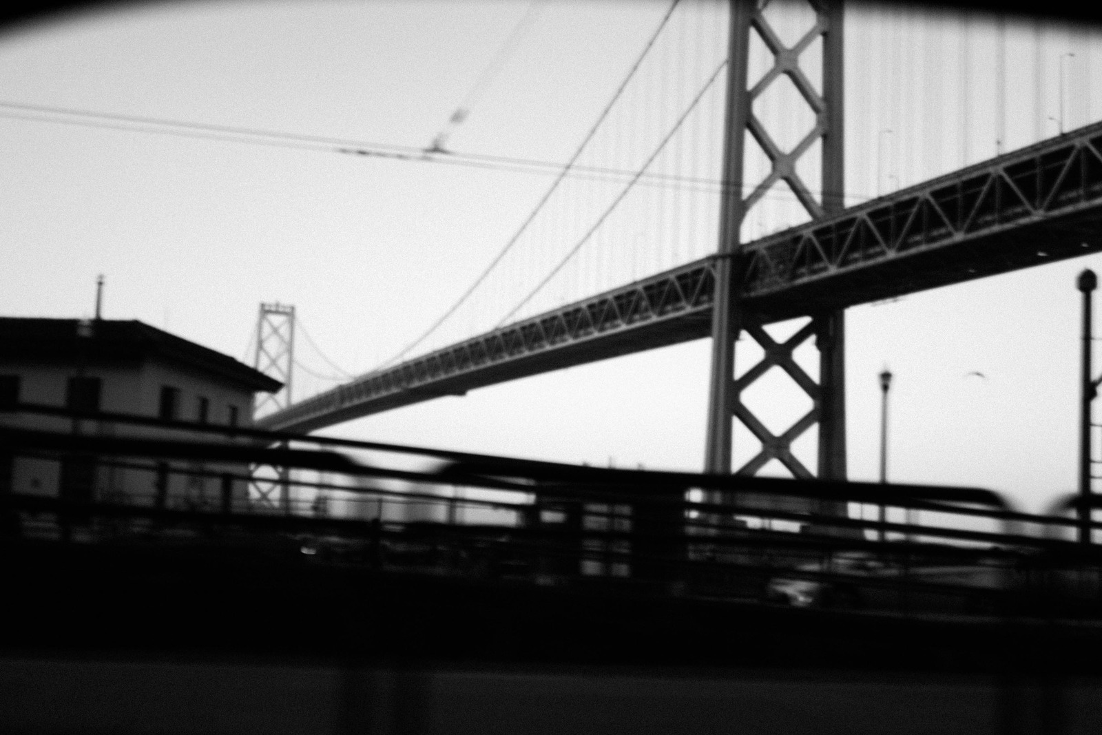 Urban Bridge in Dusk