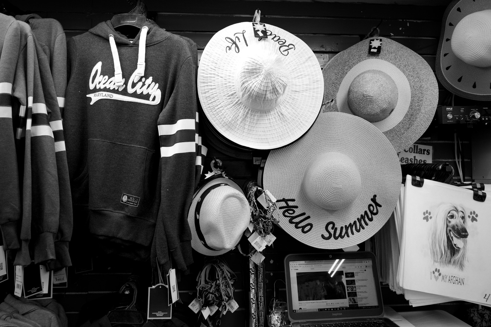 Beach Vibes in Monochrome