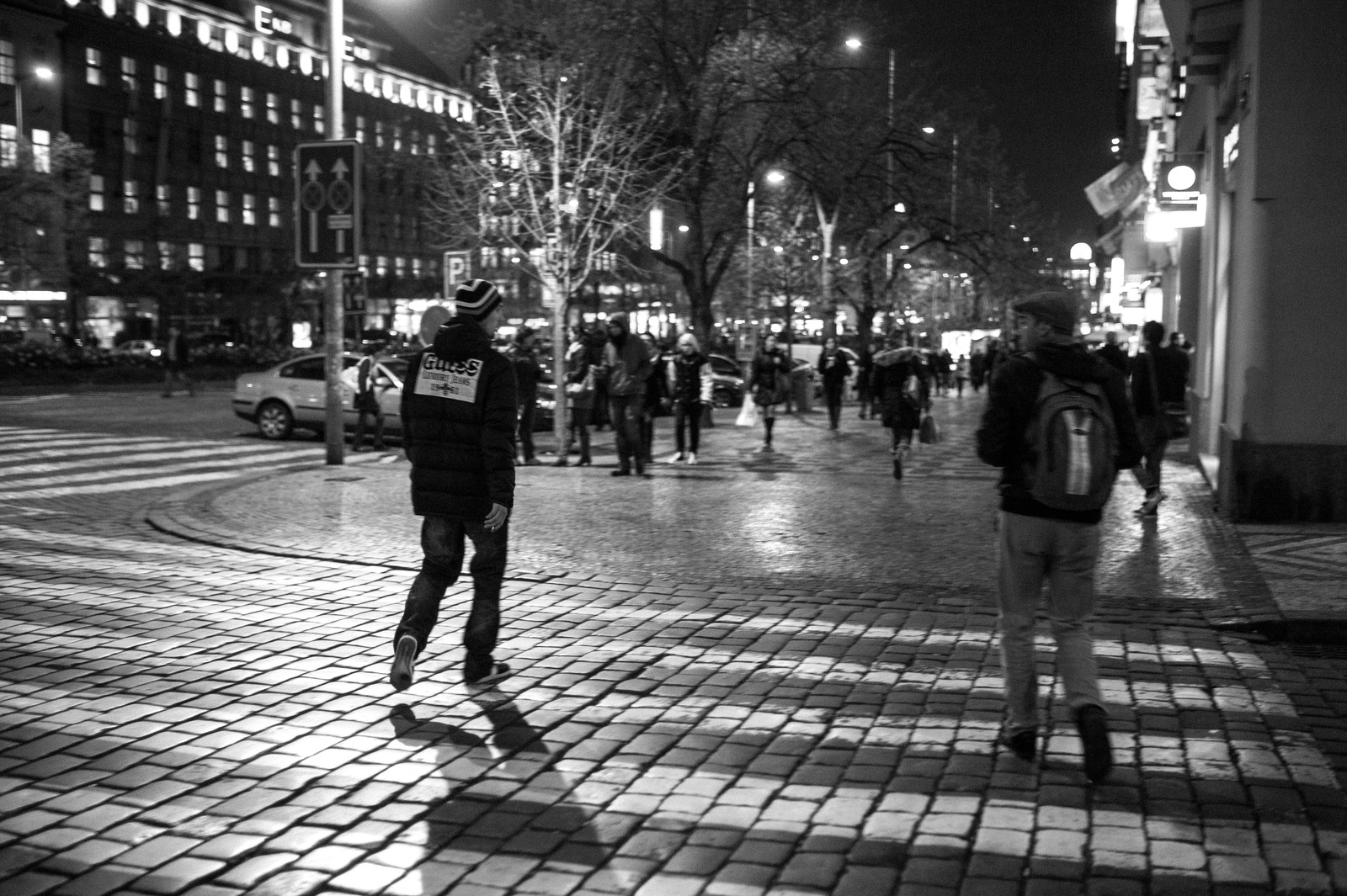 Midnight Stroll in the City