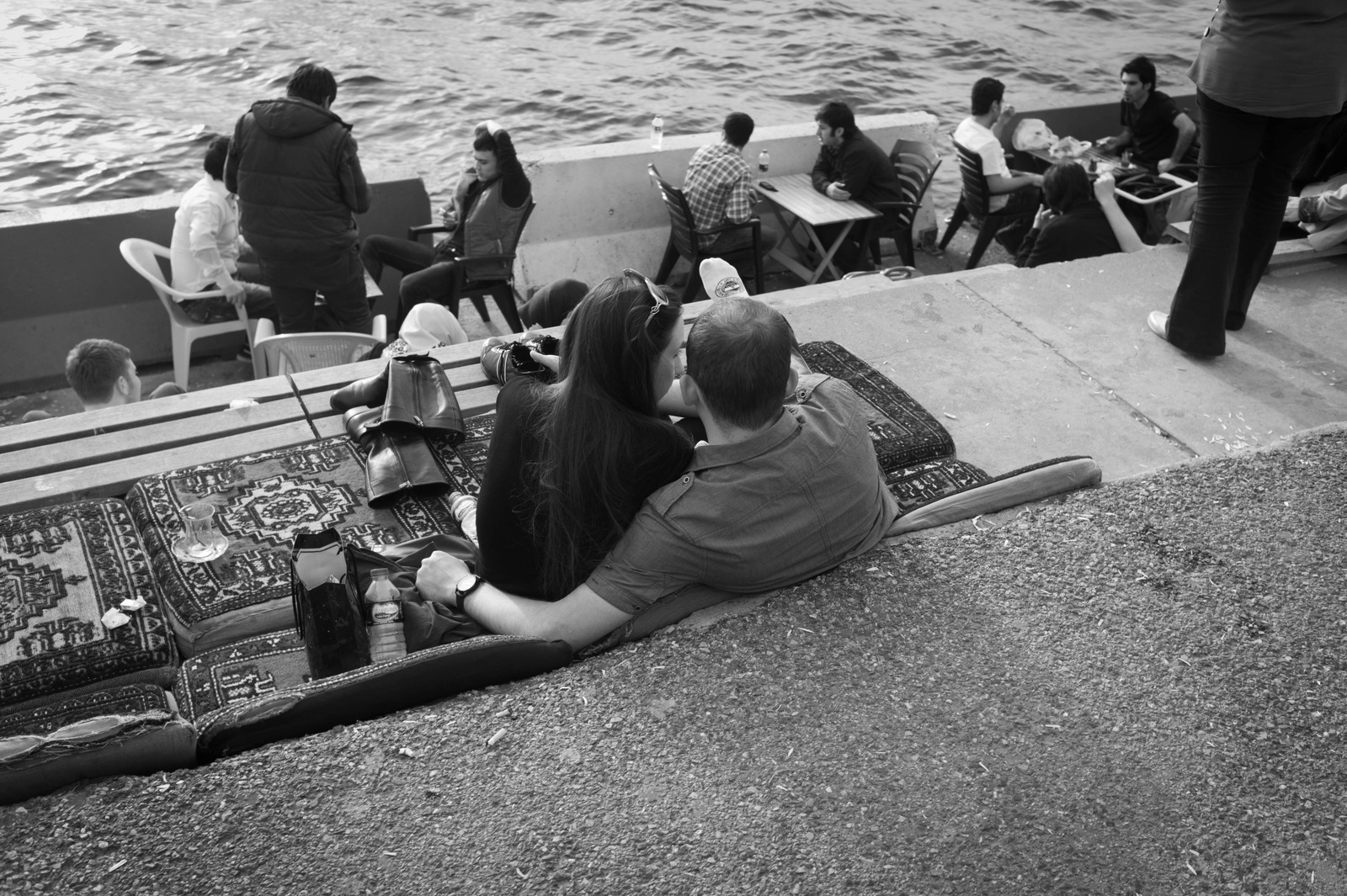 Intimate Connection by the Water