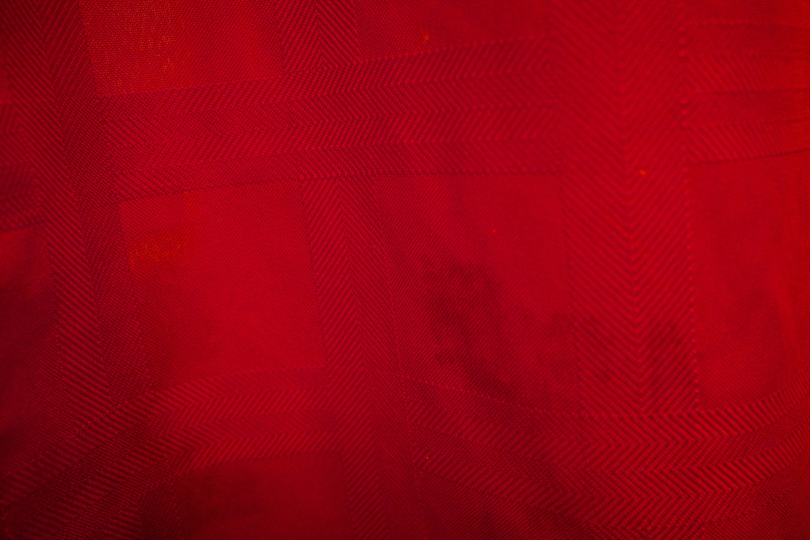 Crimson Hues of Textile