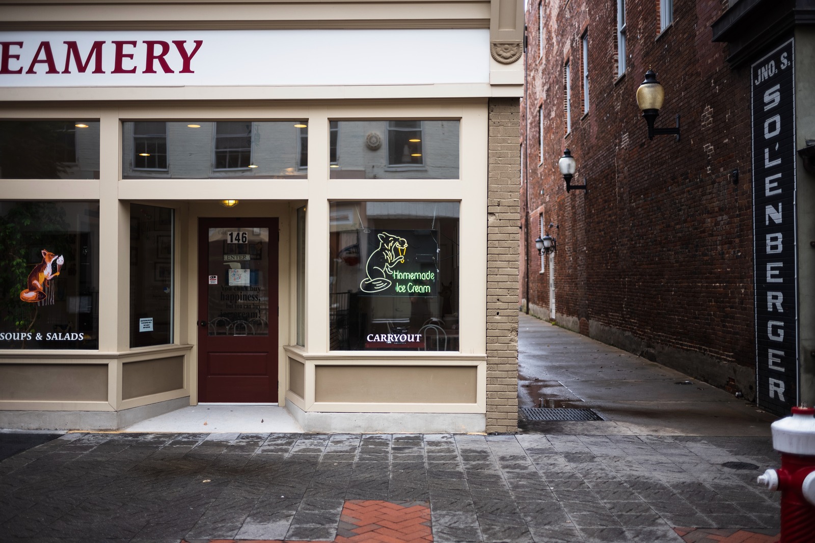 Charming Ice Cream Parlor