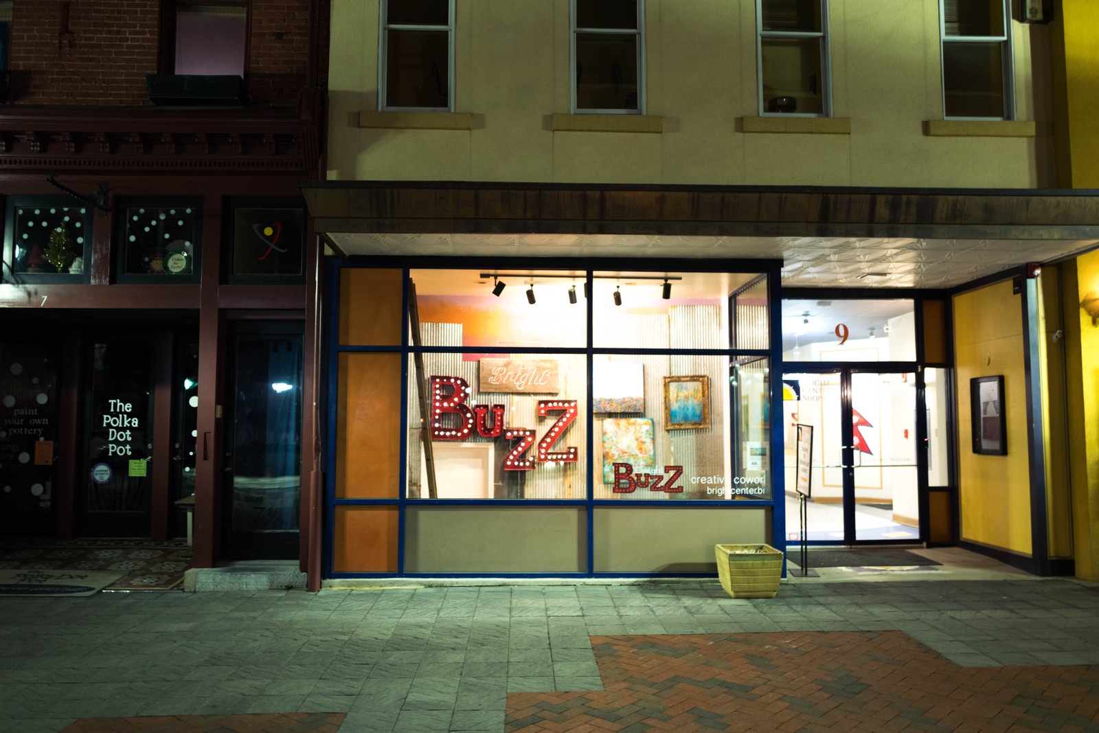 Nighttime Gallery Glow