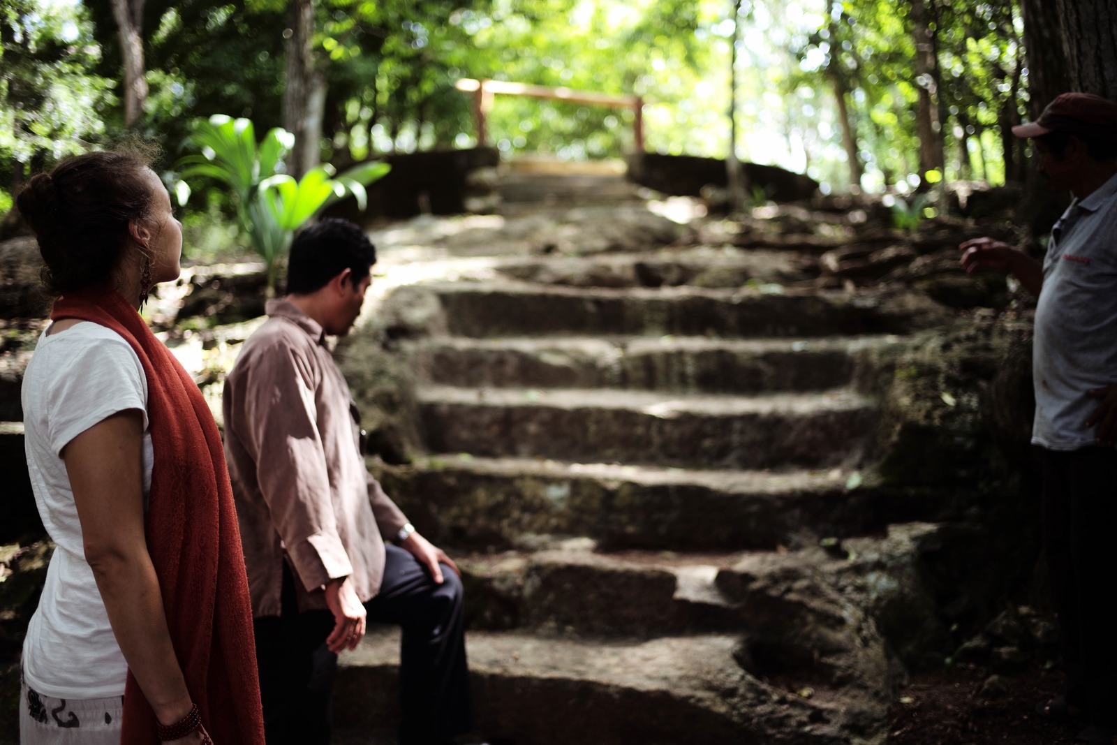 Journey Up the Ancient Steps