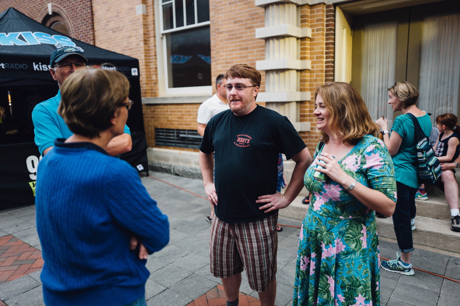 Casual Conversations at Dusk