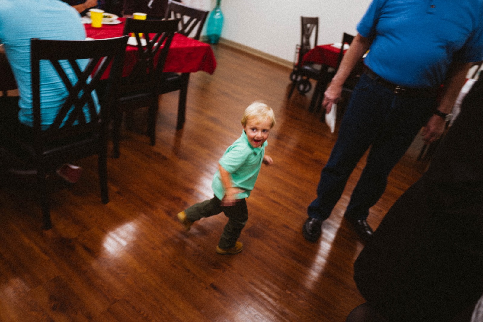 Joyful Child in Motion