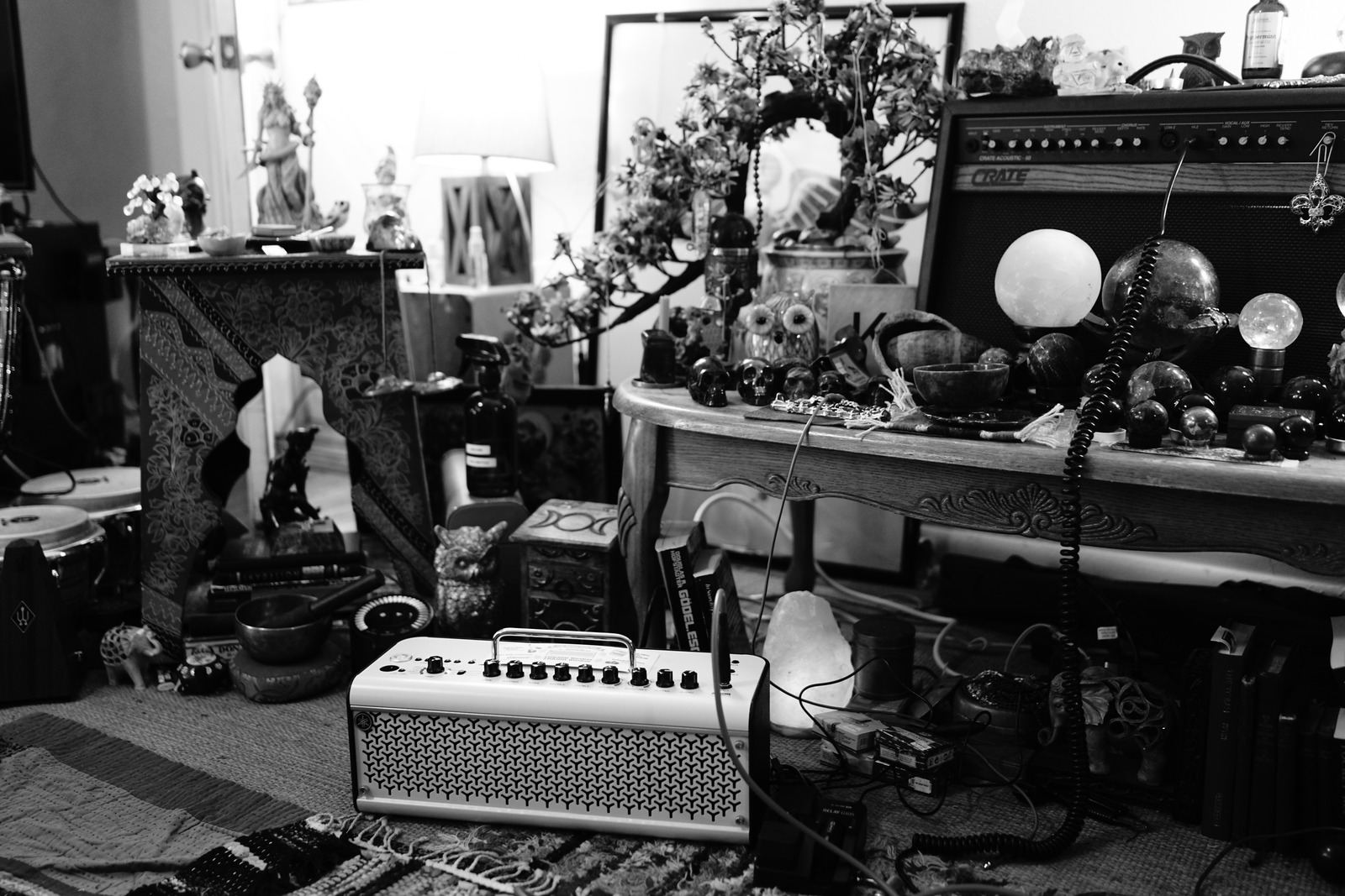 Eclectic Harmony in Monochrome