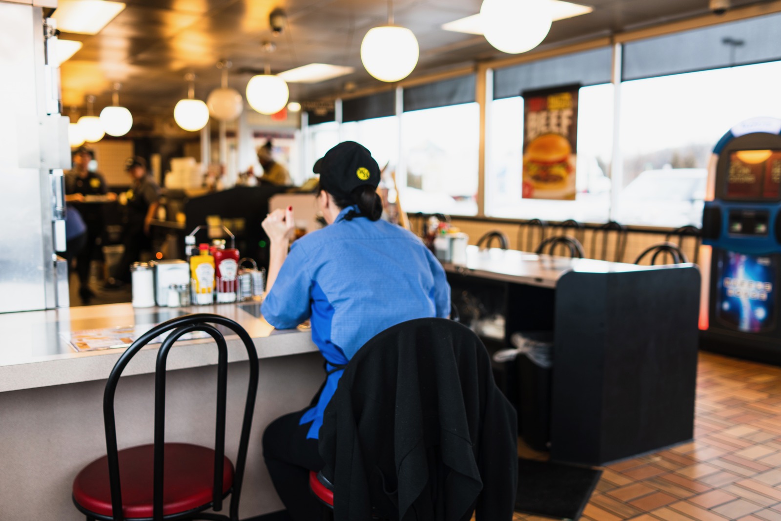 Contemplation at the Diner