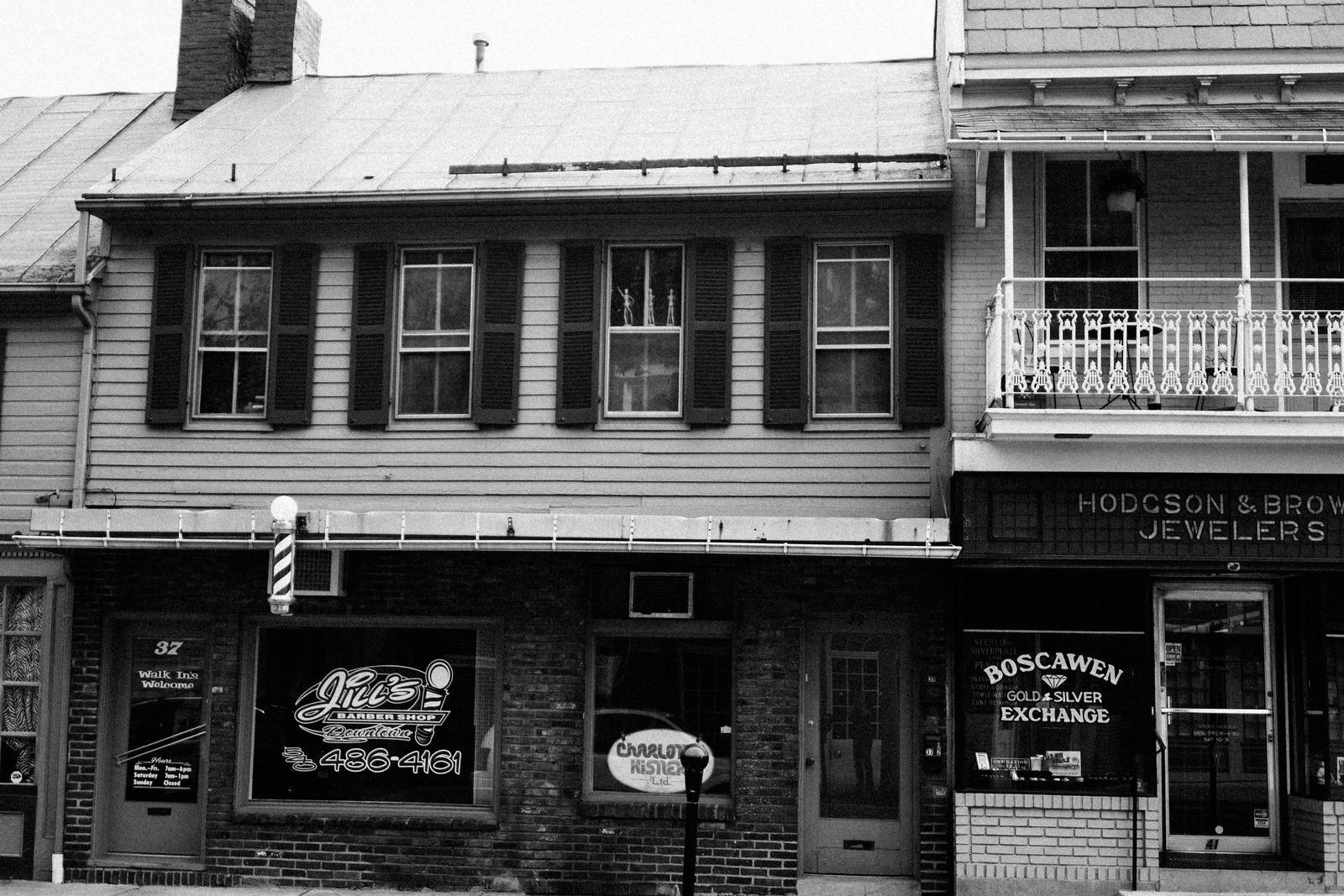 Quaint Streetscapes in Monochrome