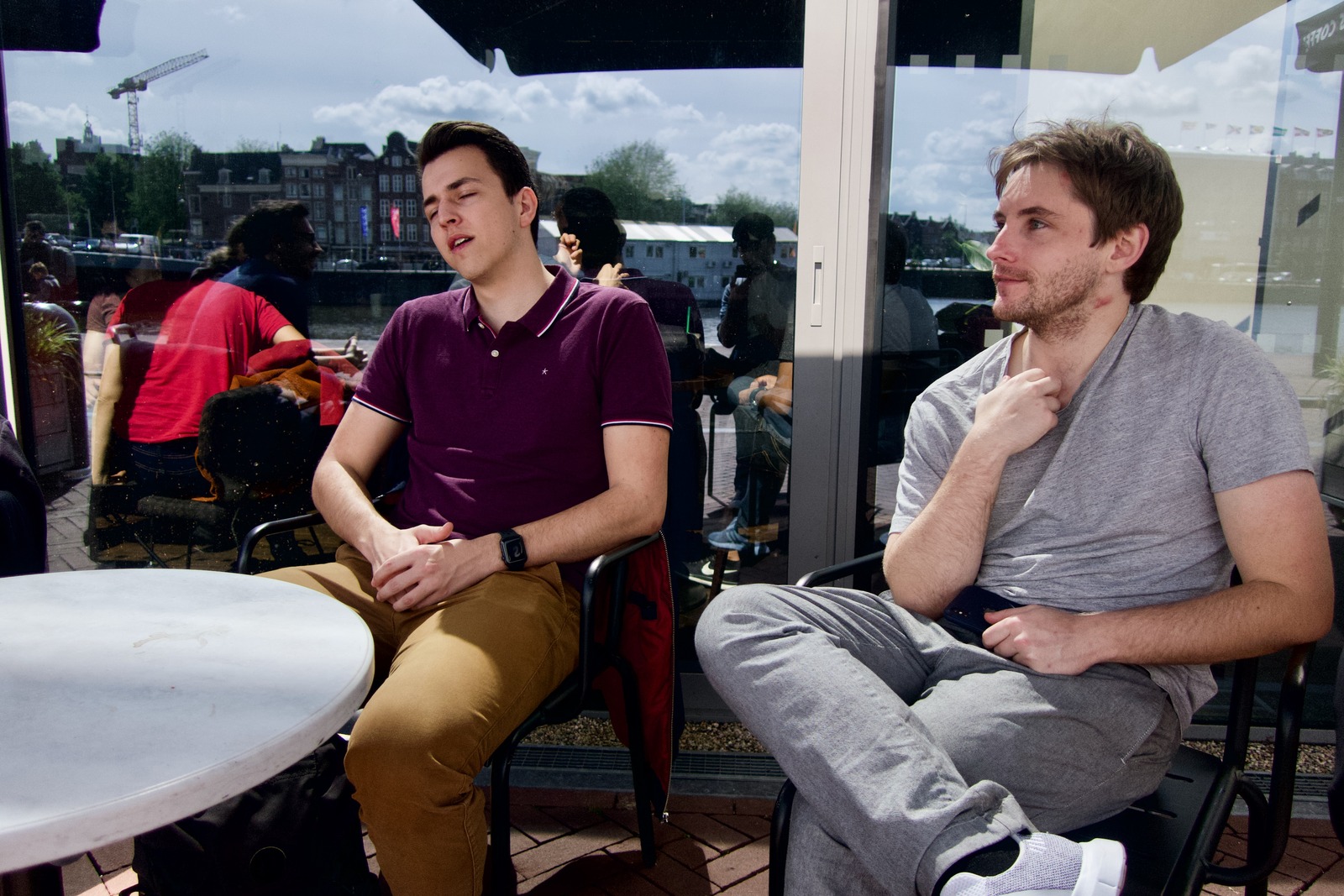 Relaxed Moments in the Sun