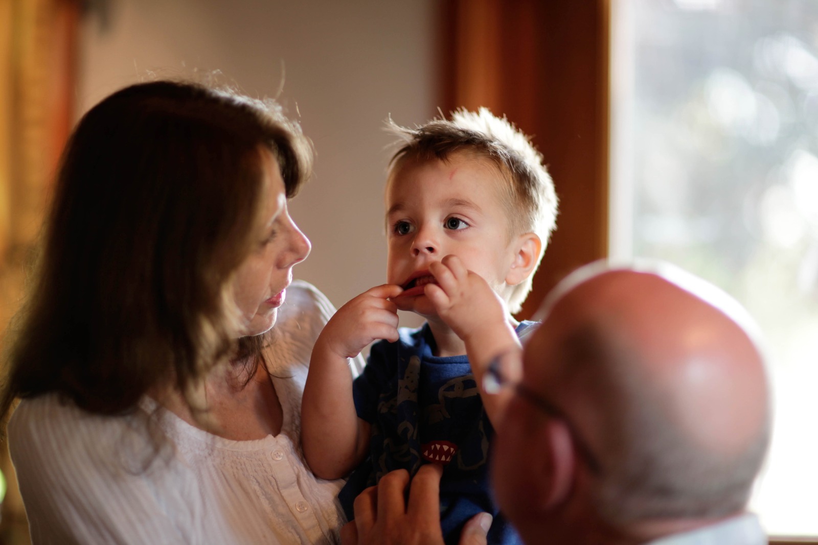 Tender Family Moment