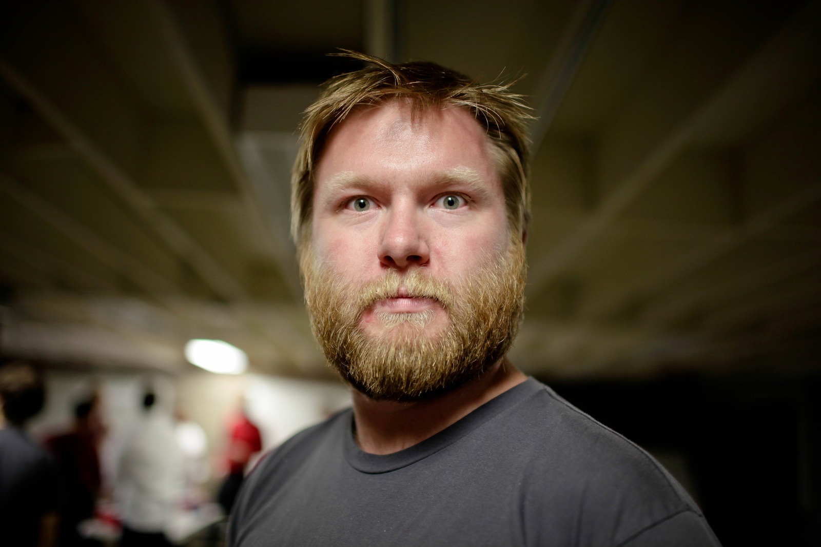 Intense Gaze in Low Light