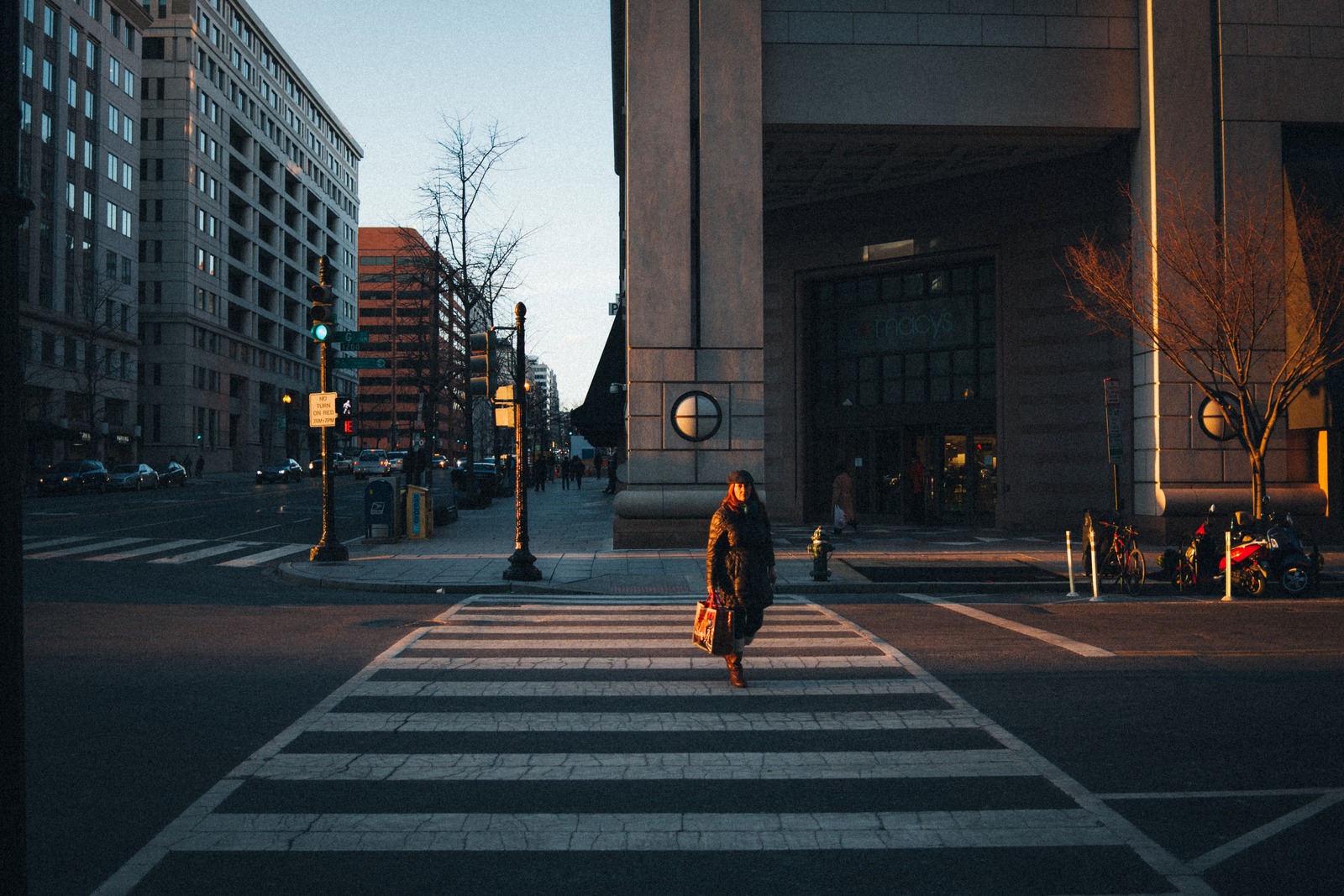 Evening Crosswalk