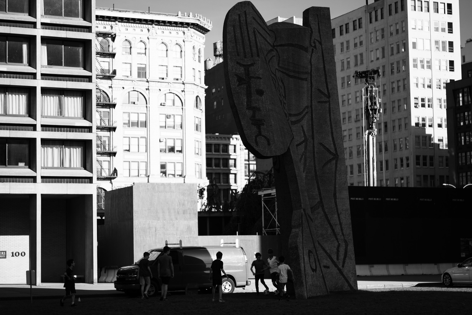 Urban Shadows and Childhood Joy