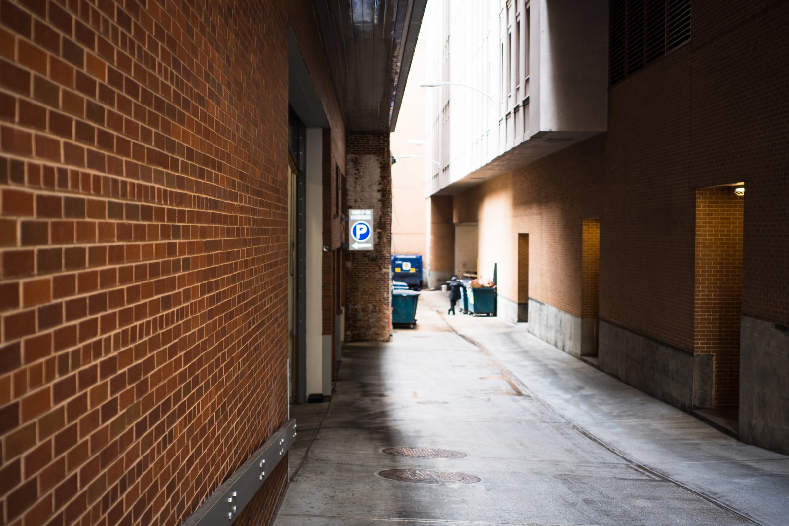 Quiet Urban Passageway
