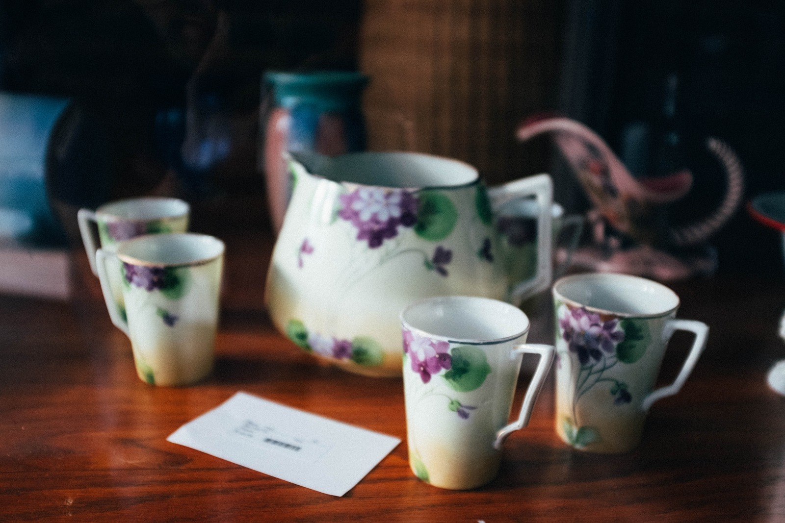 Delicate Porcelain Still Life