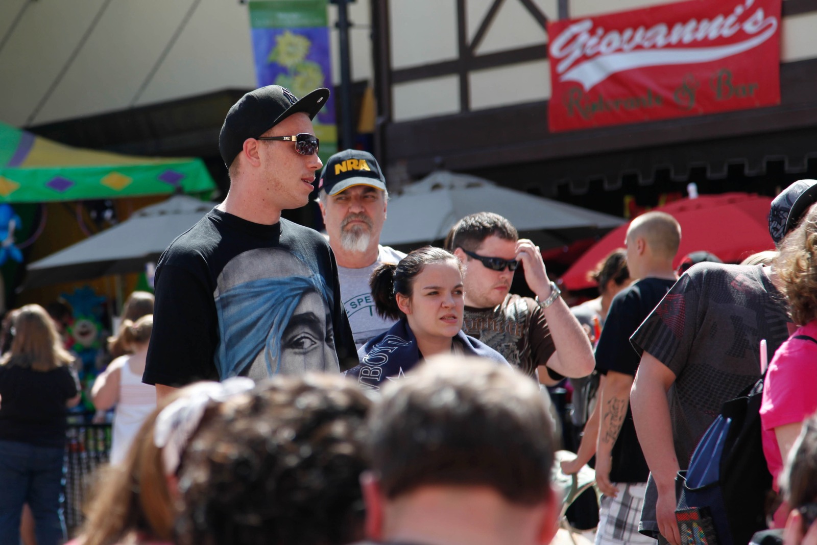 A Bustling Street Scene