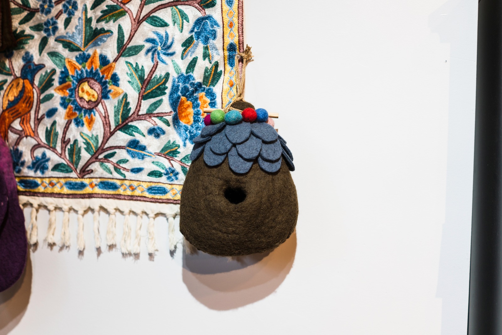 Whimsical Handmade Birdhouse