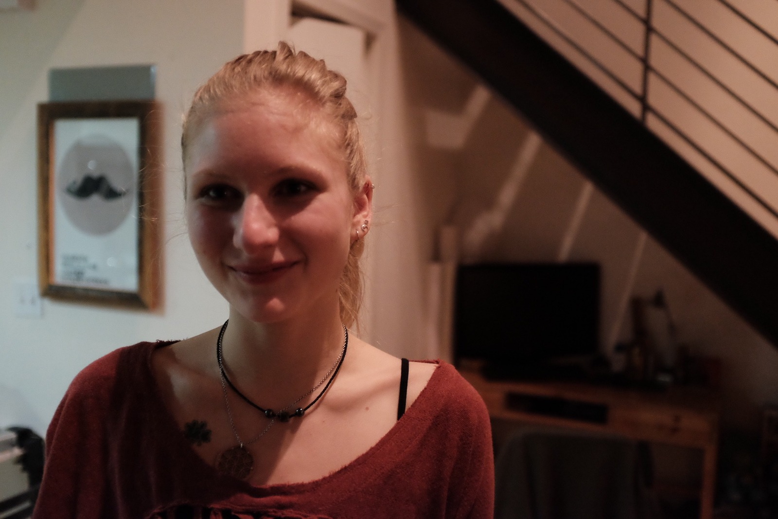 Candid Moment in Soft Light