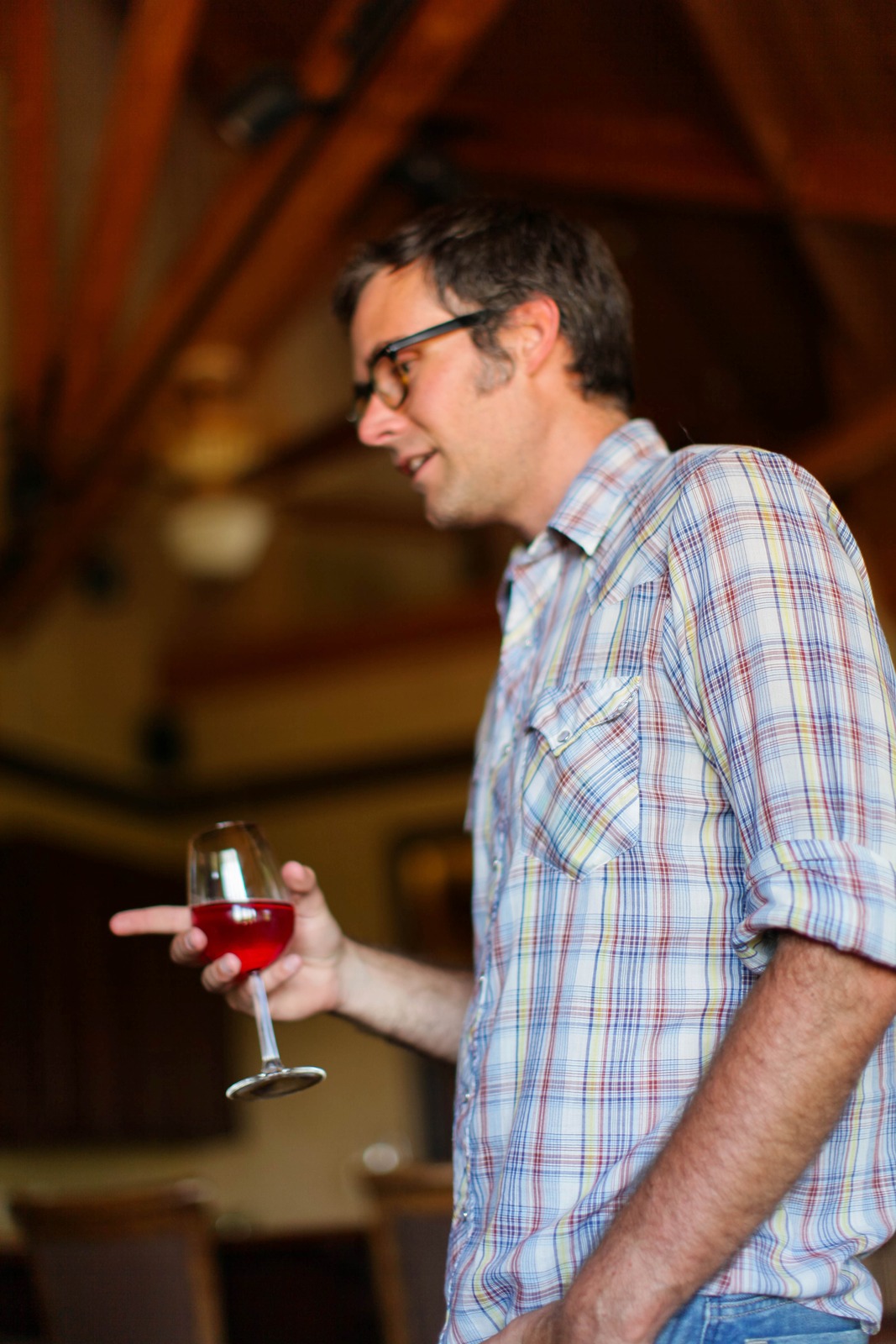 Casual Moment in a Rustic Setting