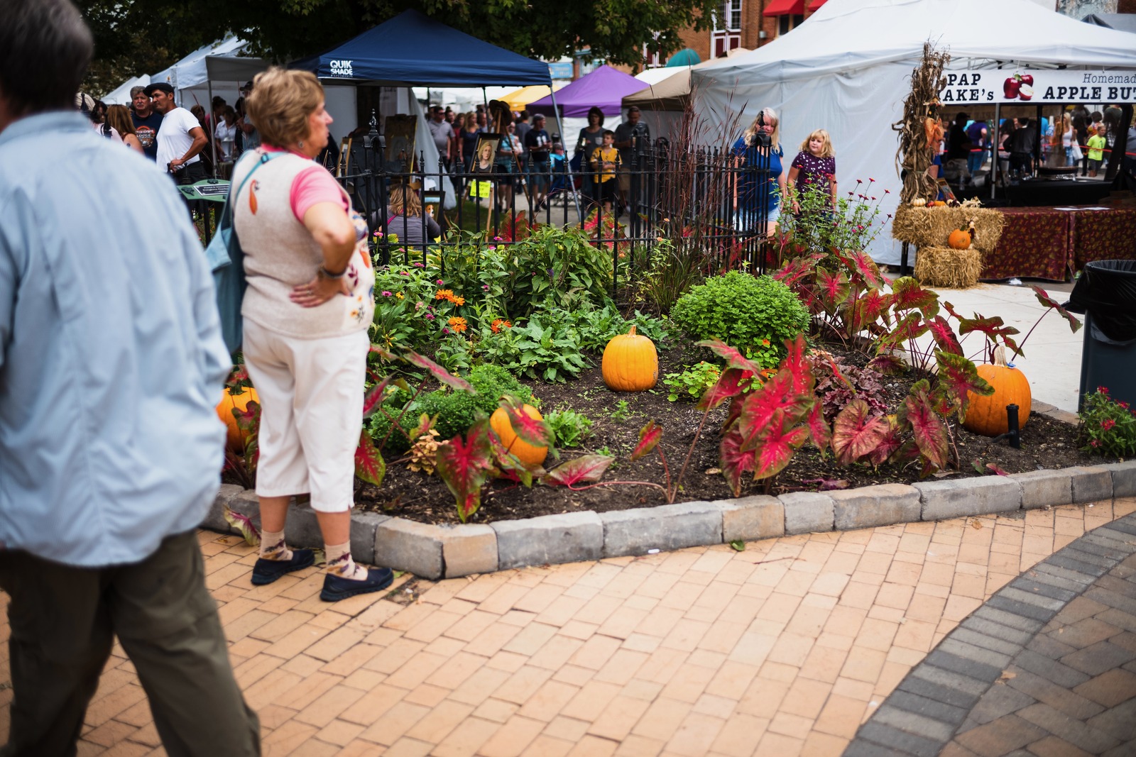 Whimsical Market Scene
