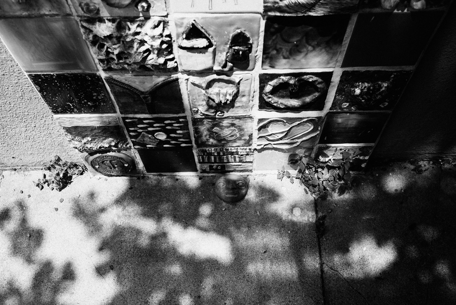 Textured Tiles in Monochrome