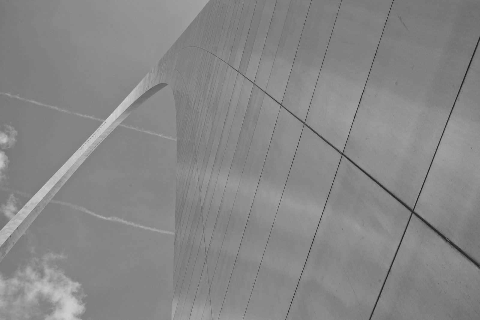 Sleek Arch Against the Sky