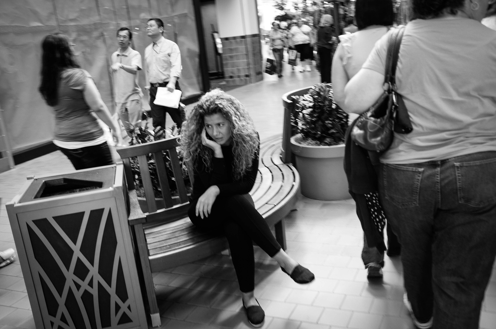 Contemplation in a Crowd