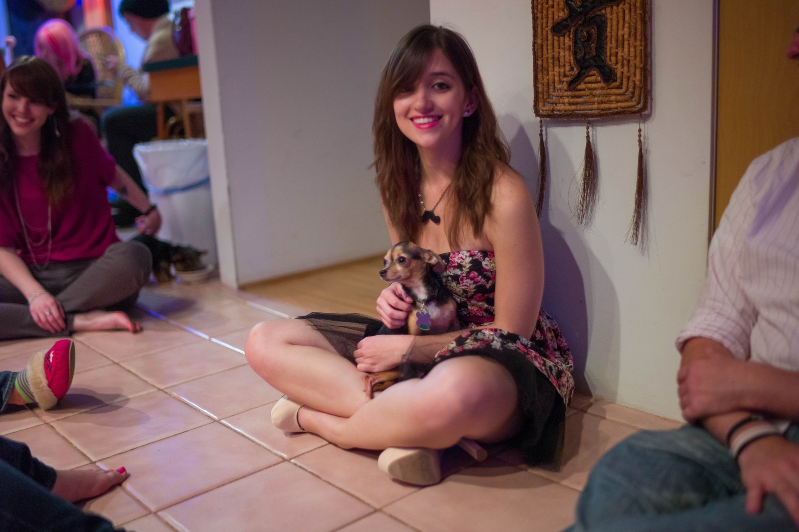 Joyful Moments with a Pet