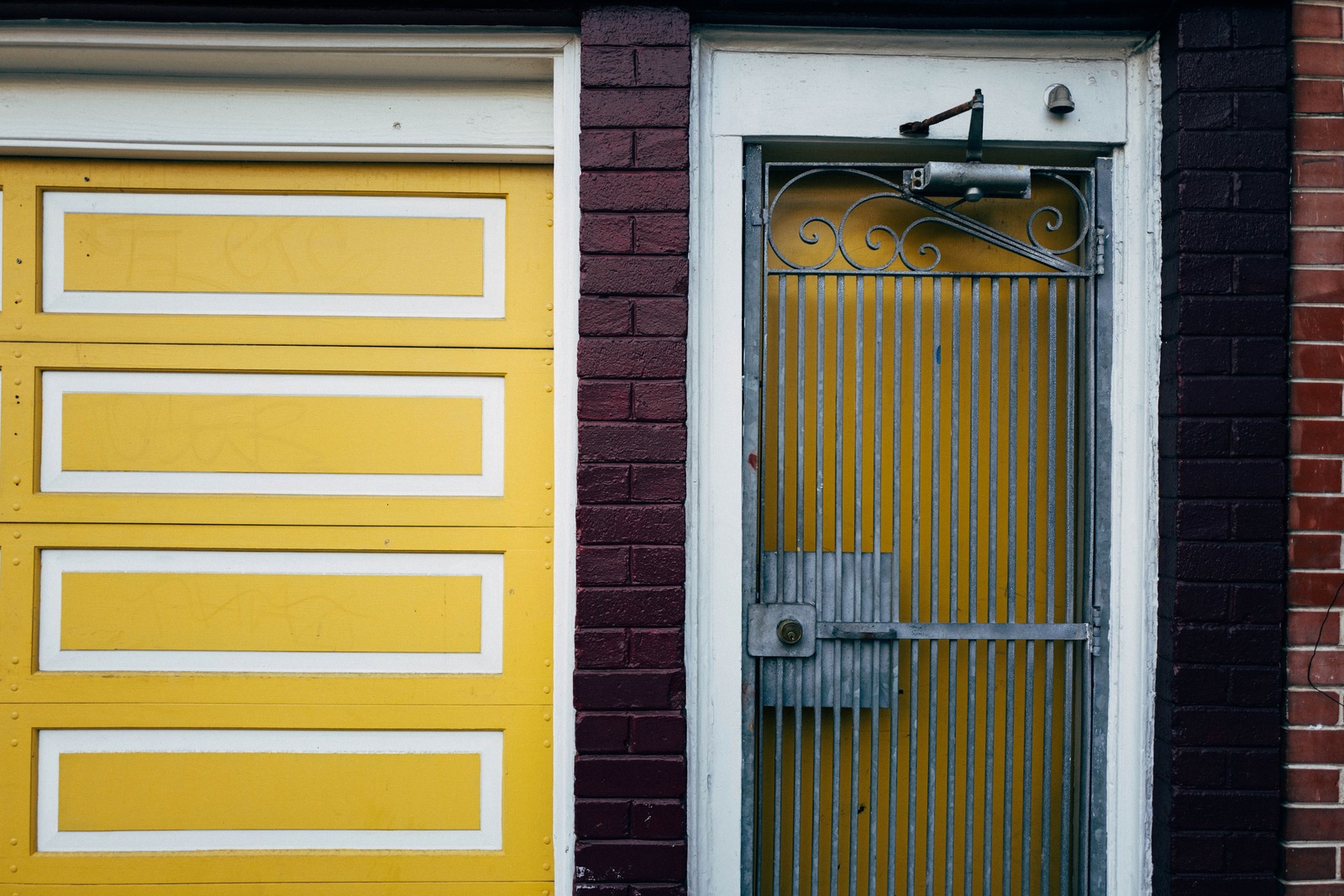 Contrast of Colors and Textures