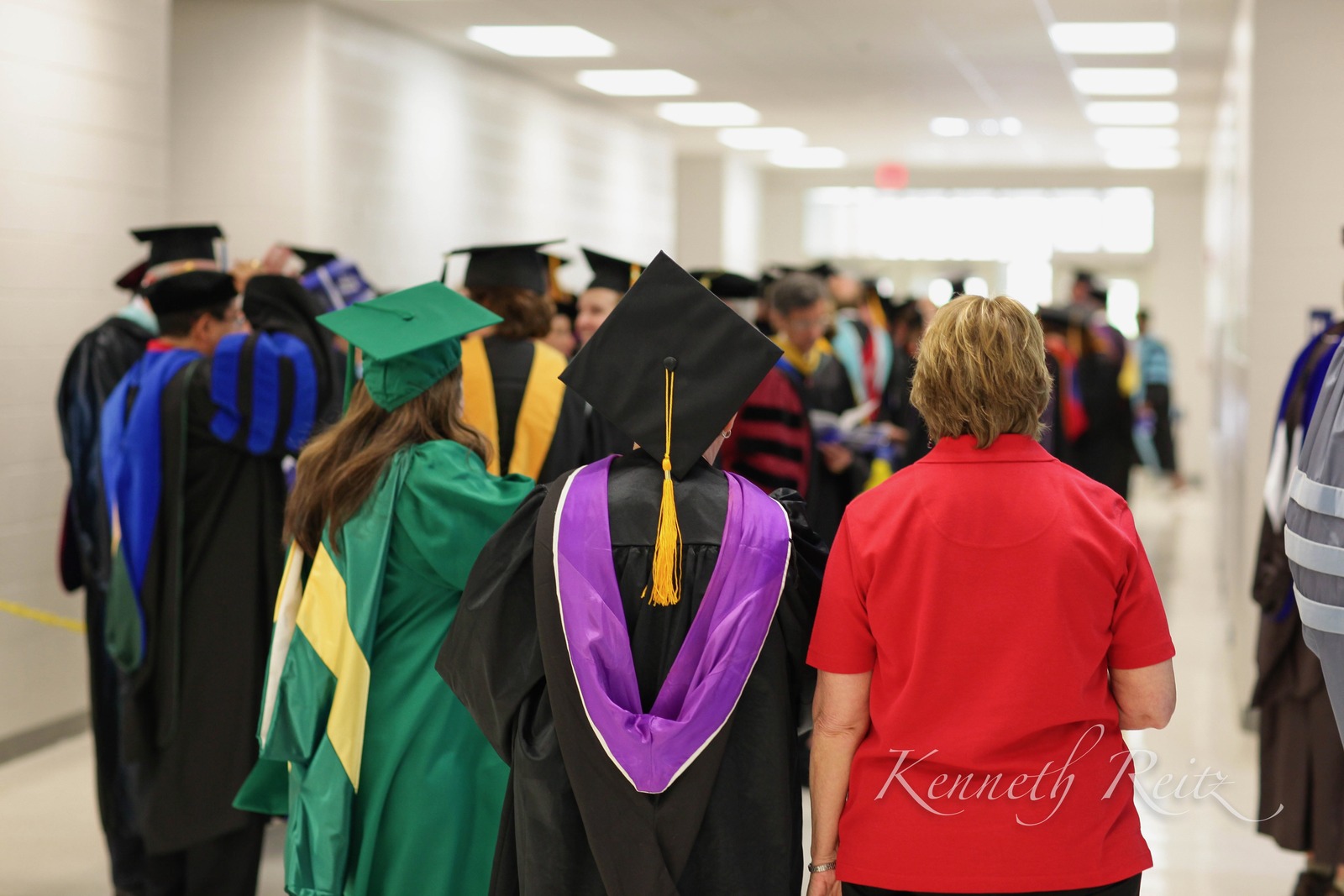 Celebration in the Hallway