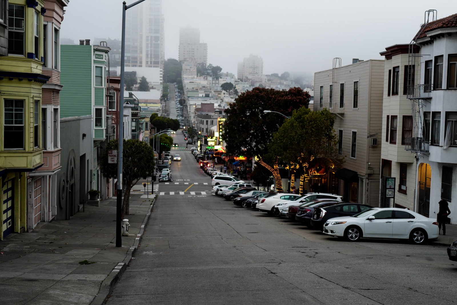 Foggy Urban Tranquility