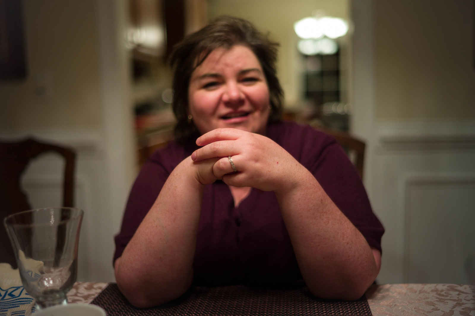 Intimate Dinner Conversation