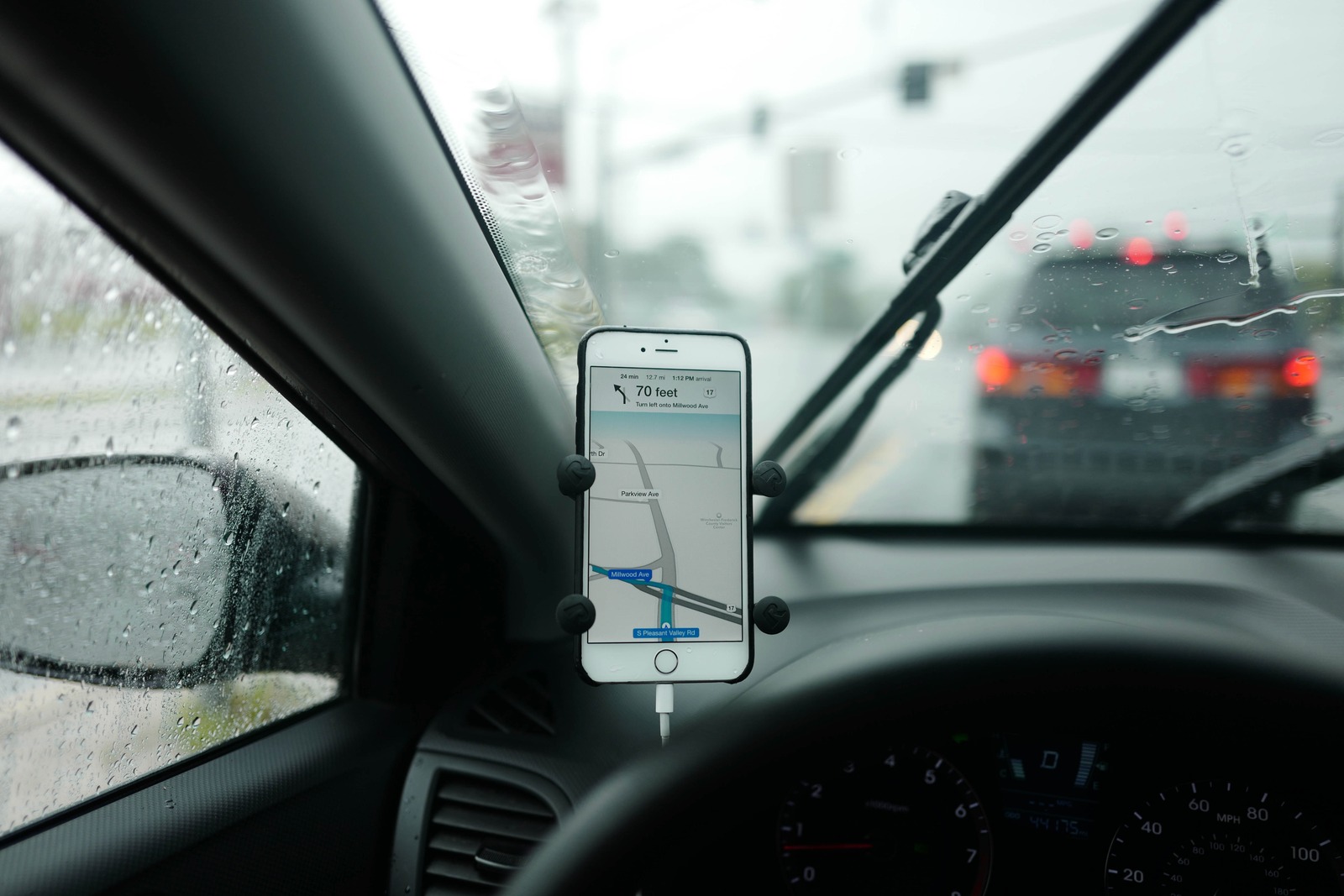 Navigating Through Rain