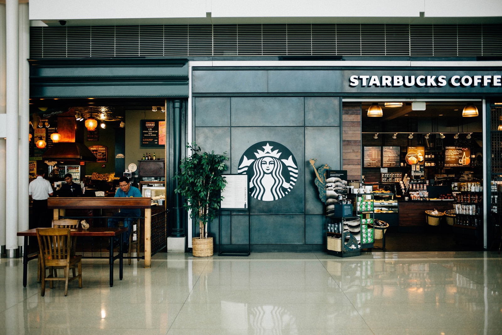 Café at the Airport