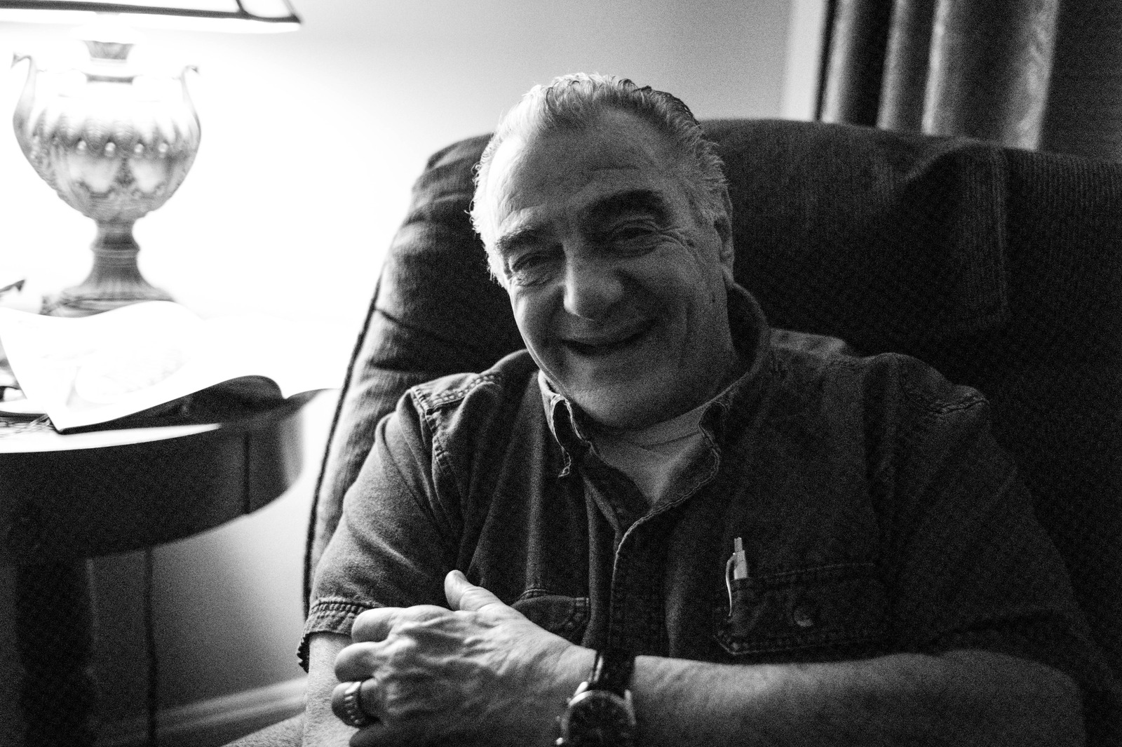 Quiet Smile in Shade