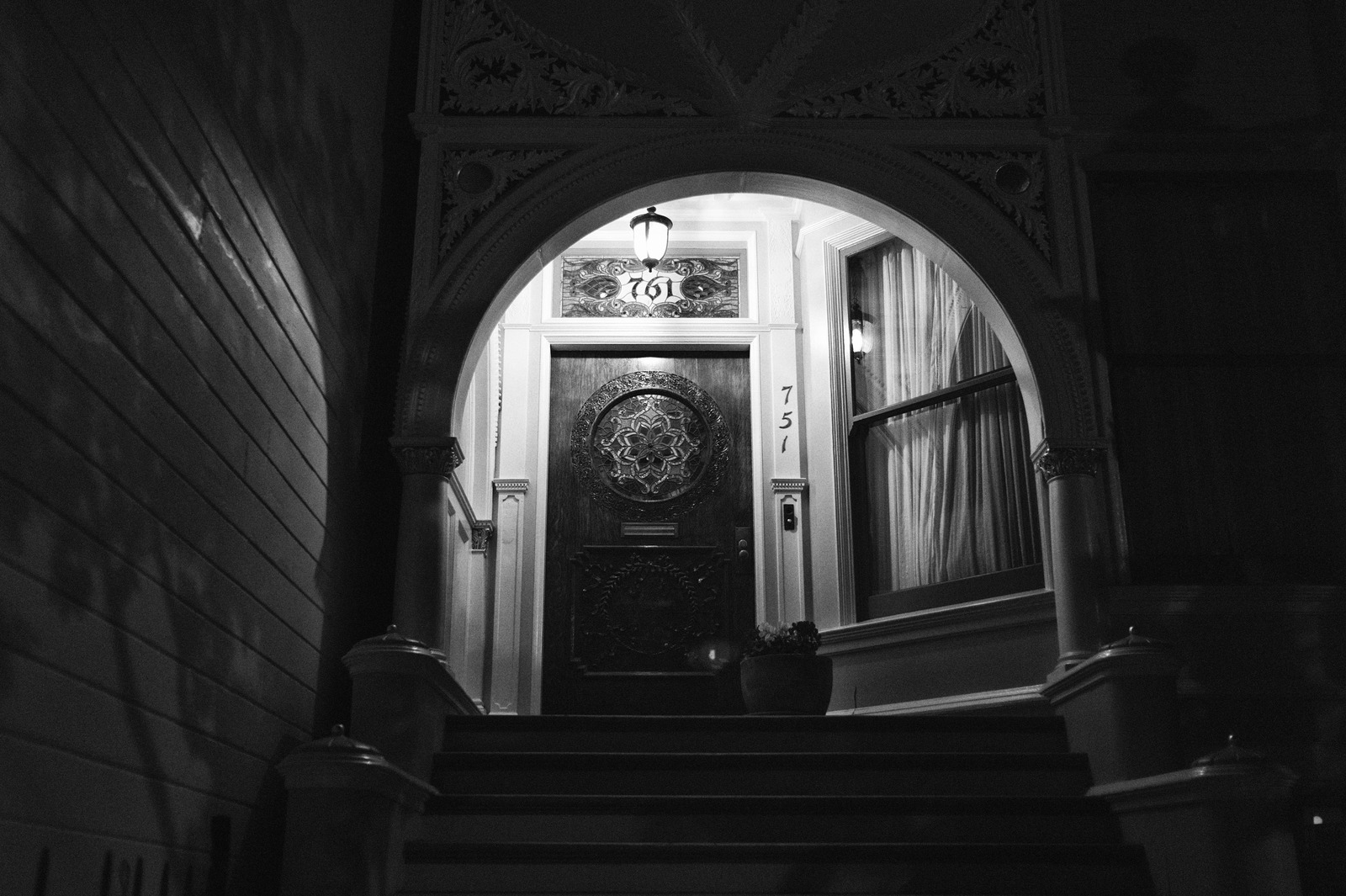 Eerie Elegance at Night